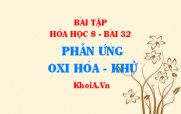 Bài tập Phản ứng Oxi hóa - khử: Giải bài 1, 2, 3, 4, 5 trang 113 SGK Hóa 8 bài 32
